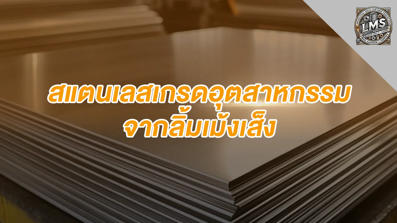 สแตนเลสเกรดอุตสาหกรรมจากลิ้มเม้งเส็ง